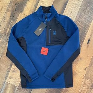 BNWT Mens Spyder Half Zip Jacket